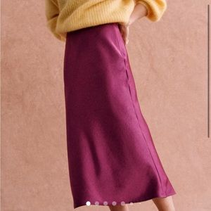 Sezane sandy skirt size 34